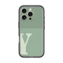 スリムプロテクションプレミアムケース with MagSafe［ オリジナル - initial two tone - Y green ］