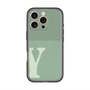 スリムプロテクションプレミアムケース with MagSafe［ オリジナル - initial two tone - Y green ］