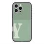 スリムプロテクションプレミアムケース with MagSafe［ オリジナル - initial two tone - Y green ］