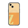 スリムプロテクションプレミアムケース with MagSafe［ オリジナル - initial two tone - Z orange ］