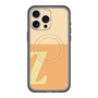 スリムプロテクションプレミアムケース with MagSafe［ オリジナル - initial two tone - Z orange ］