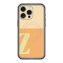 スリムプロテクションプレミアムケース with MagSafe［ オリジナル - initial two tone - Z orange ］
