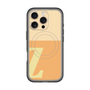スリムプロテクションプレミアムケース with MagSafe［ オリジナル - initial two tone - Z orange ］