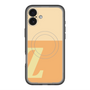 スリムプロテクションプレミアムケース with MagSafe［ オリジナル - initial two tone - Z orange ］