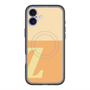 スリムプロテクションプレミアムケース with MagSafe［ オリジナル - initial two tone - Z orange ］