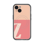 スリムプロテクションプレミアムケース with MagSafe［ オリジナル - initial two tone - Z pink ］