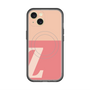 スリムプロテクションプレミアムケース with MagSafe［ オリジナル - initial two tone - Z pink ］
