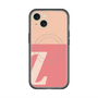 スリムプロテクションプレミアムケース with MagSafe［ オリジナル - initial two tone - Z pink ］