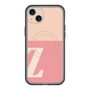 スリムプロテクションプレミアムケース with MagSafe［ オリジナル - initial two tone - Z pink ］