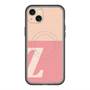 スリムプロテクションプレミアムケース with MagSafe［ オリジナル - initial two tone - Z pink ］