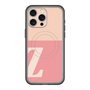 スリムプロテクションプレミアムケース with MagSafe［ オリジナル - initial two tone - Z pink ］