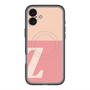 スリムプロテクションプレミアムケース with MagSafe［ オリジナル - initial two tone - Z pink ］