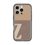 スリムプロテクションプレミアムケース with MagSafe［ オリジナル - initial two tone - Z brown ］