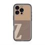 スリムプロテクションプレミアムケース with MagSafe［ オリジナル - initial two tone - Z brown ］