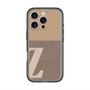 スリムプロテクションプレミアムケース with MagSafe［ オリジナル - initial two tone - Z brown ］