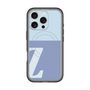 スリムプロテクションプレミアムケース with MagSafe［ オリジナル - initial two tone - Z blue ］