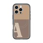 スリムプロテクションプレミアムケース with MagSafe［ オリジナル - initial two tone - A brown ］