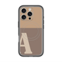 スリムプロテクションプレミアムケース with MagSafe［ オリジナル - initial two tone - A brown ］