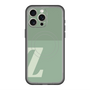スリムプロテクションプレミアムケース with MagSafe［ オリジナル - initial two tone - Z green ］