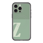 スリムプロテクションプレミアムケース with MagSafe［ オリジナル - initial two tone - Z green ］