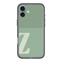 スリムプロテクションプレミアムケース with MagSafe［ オリジナル - initial two tone - Z green ］