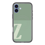 スリムプロテクションプレミアムケース with MagSafe［ オリジナル - initial two tone - Z green ］