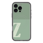 スリムプロテクションプレミアムケース with MagSafe［ オリジナル - initial two tone - Z green ］