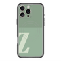 スリムプロテクションプレミアムケース with MagSafe［ オリジナル - initial two tone - Z green ］