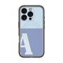 スリムプロテクションプレミアムケース with MagSafe［ オリジナル - initial two tone - A blue ］
