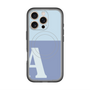 スリムプロテクションプレミアムケース with MagSafe［ オリジナル - initial two tone - A blue ］