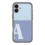 スリムプロテクションプレミアムケース with MagSafe［ オリジナル - initial two tone - A blue ］