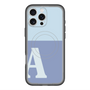 スリムプロテクションプレミアムケース with MagSafe［ オリジナル - initial two tone - A blue ］