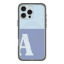 スリムプロテクションプレミアムケース with MagSafe［ オリジナル - initial two tone - A blue ］