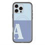 スリムプロテクションプレミアムケース with MagSafe［ オリジナル - initial two tone - A blue ］