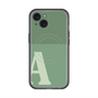 スリムプロテクションプレミアムケース with MagSafe［ オリジナル - initial two tone - A green ］