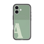 スリムプロテクションプレミアムケース with MagSafe［ オリジナル - initial two tone - A green ］