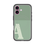 スリムプロテクションプレミアムケース with MagSafe［ オリジナル - initial two tone - A green ］