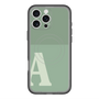 スリムプロテクションプレミアムケース with MagSafe［ オリジナル - initial two tone - A green ］