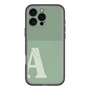 スリムプロテクションプレミアムケース with MagSafe［ オリジナル - initial two tone - A green ］