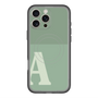 スリムプロテクションプレミアムケース with MagSafe［ オリジナル - initial two tone - A green ］