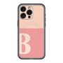 スリムプロテクションプレミアムケース with MagSafe［ オリジナル - initial two tone - B pink ］