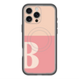 スリムプロテクションプレミアムケース with MagSafe［ オリジナル - initial two tone - B pink ］