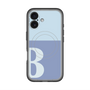 スリムプロテクションプレミアムケース with MagSafe［ オリジナル - initial two tone - B blue ］
