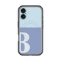 スリムプロテクションプレミアムケース with MagSafe［ オリジナル - initial two tone - B blue ］