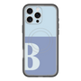 スリムプロテクションプレミアムケース with MagSafe［ オリジナル - initial two tone - B blue ］