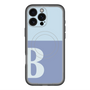 スリムプロテクションプレミアムケース with MagSafe［ オリジナル - initial two tone - B blue ］
