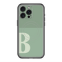 スリムプロテクションプレミアムケース with MagSafe［ オリジナル - initial two tone - B green ］