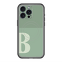 スリムプロテクションプレミアムケース with MagSafe［ オリジナル - initial two tone - B green ］