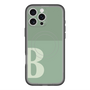 スリムプロテクションプレミアムケース with MagSafe［ オリジナル - initial two tone - B green ］