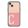 スリムプロテクションプレミアムケース with MagSafe［ オリジナル - initial two tone - C pink ］